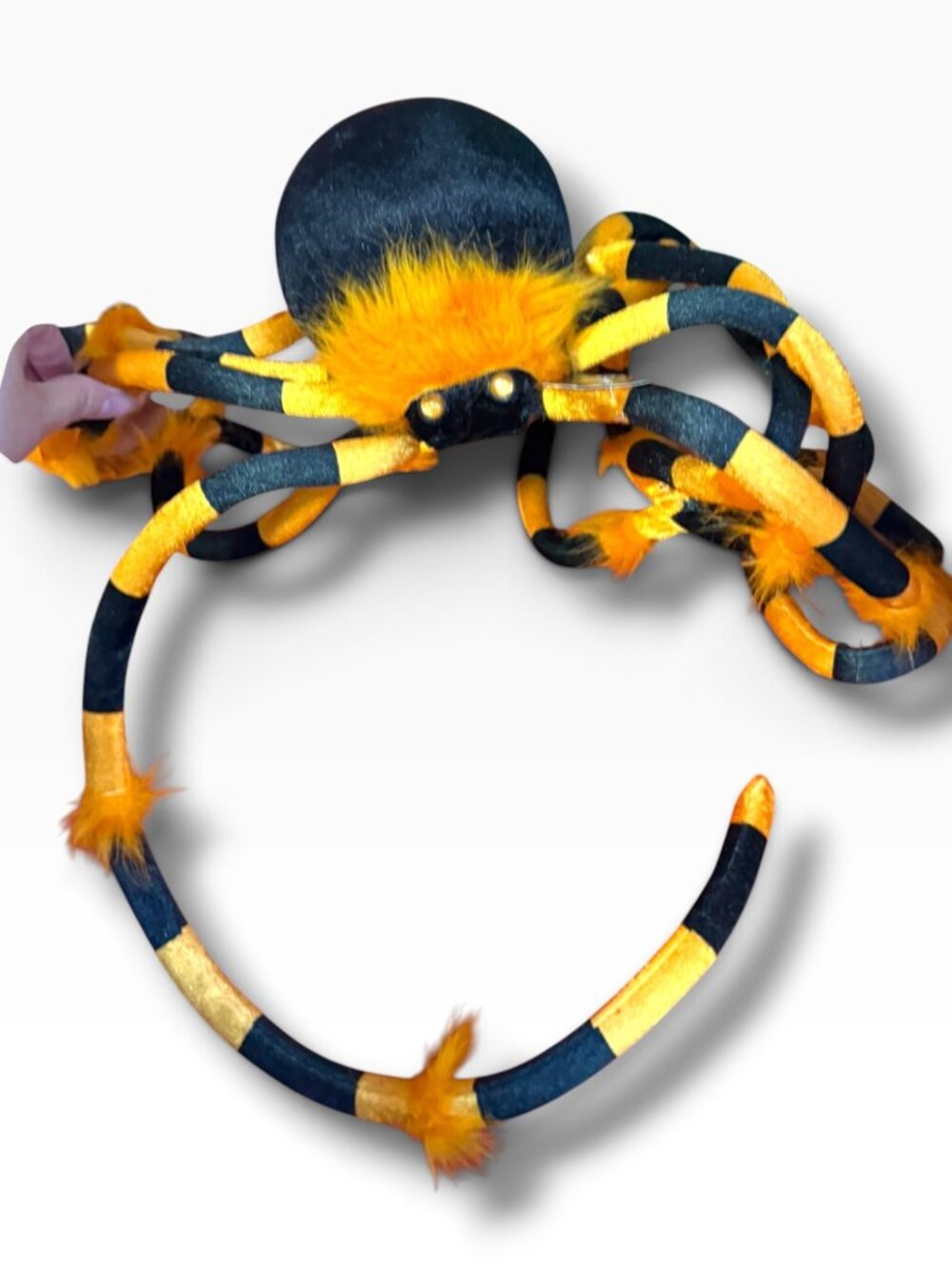 NWT Hyde and EEK! Boutique Plush Spider – Black & Orange – Halloween Decor
